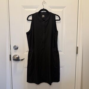 Calla Black Sleeveless Mini Dress